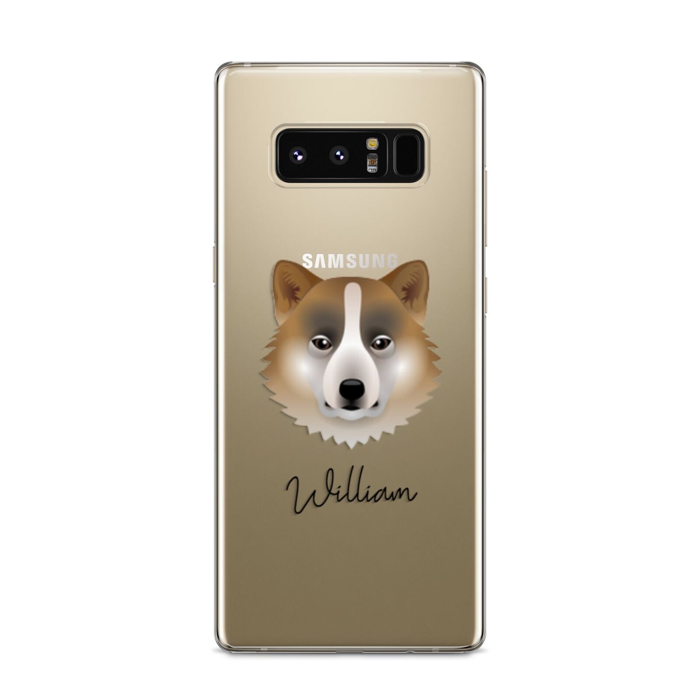 Greenland Dog Personalised Samsung Galaxy S8 Case