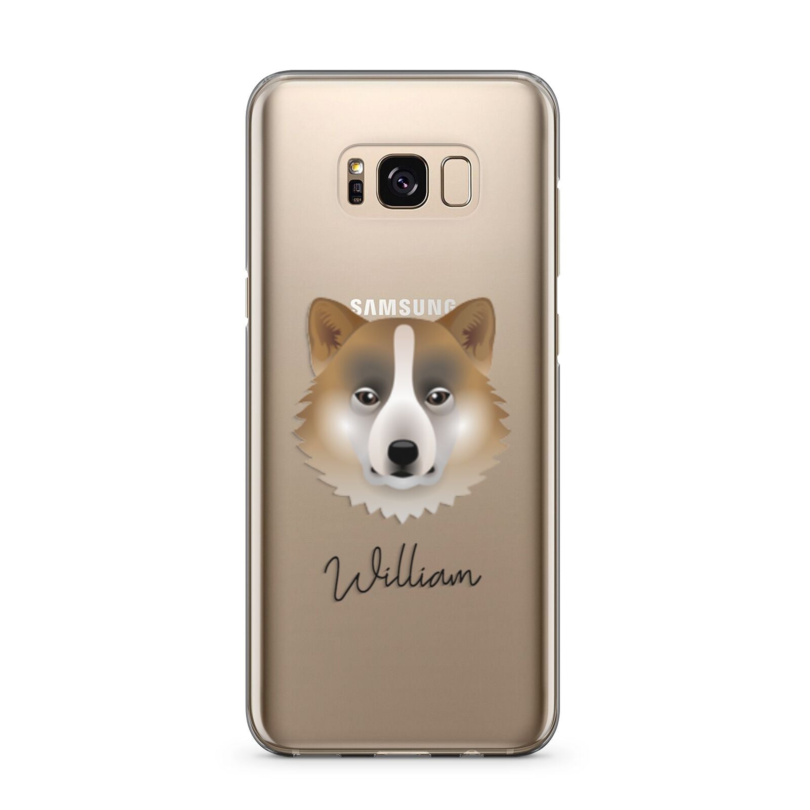 Greenland Dog Personalised Samsung Galaxy S8 Plus Case