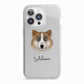 Greenland Dog Personalised iPhone 13 Pro TPU Impact Case with White Edges