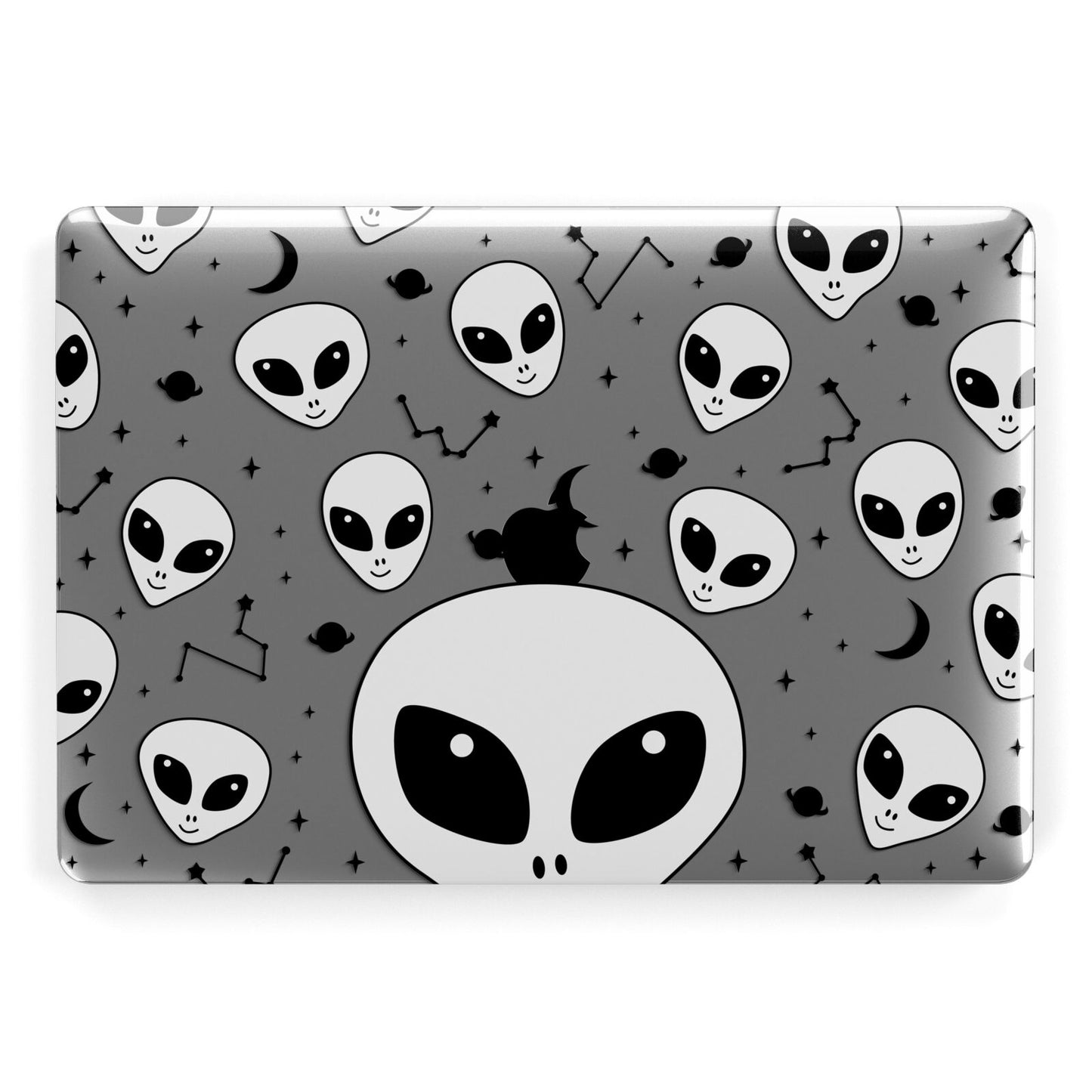 Grey Aliens Constellation Apple MacBook Case