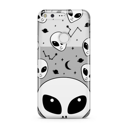 Grey Aliens Constellation Google Pixel Case