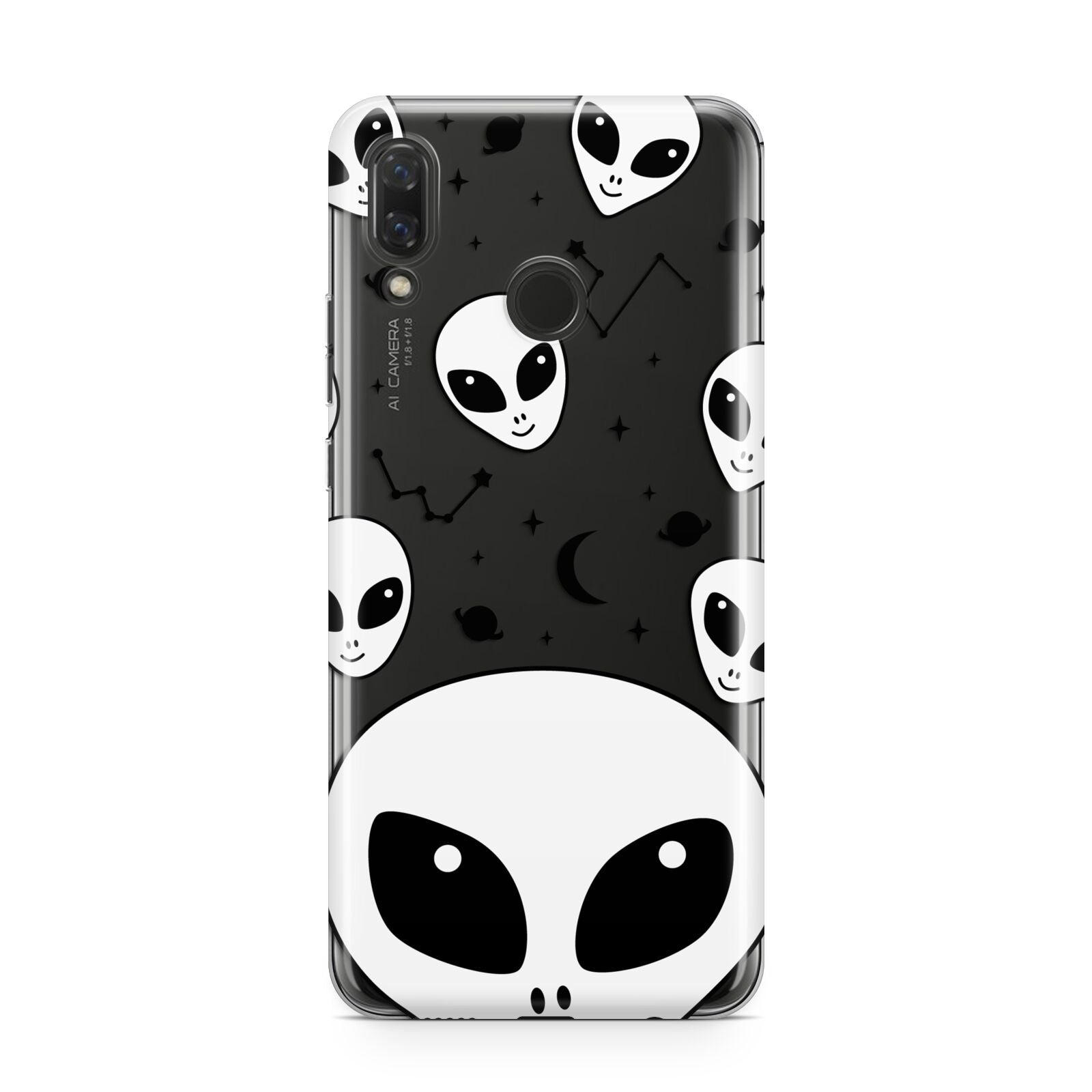 Grey Aliens Constellation Huawei Nova 3 Phone Case