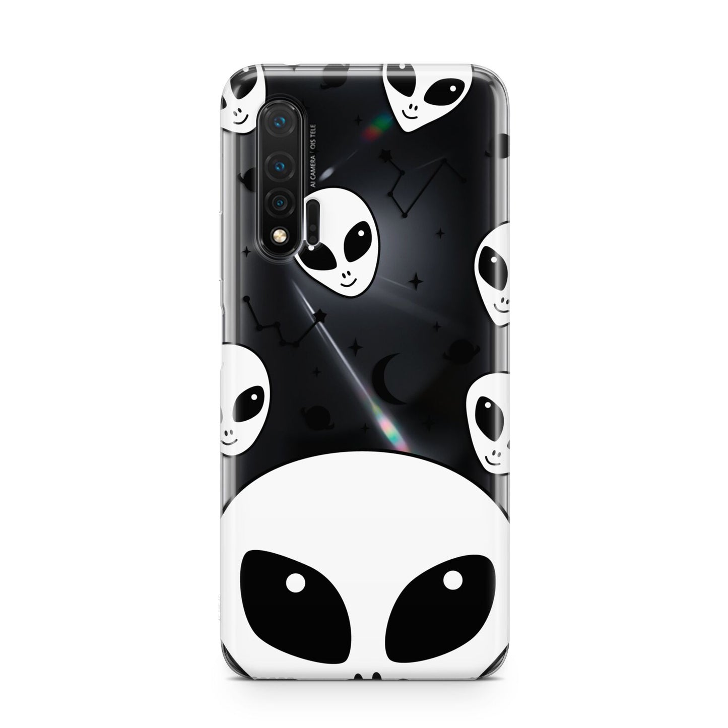 Grey Aliens Constellation Huawei Nova 6 Phone Case