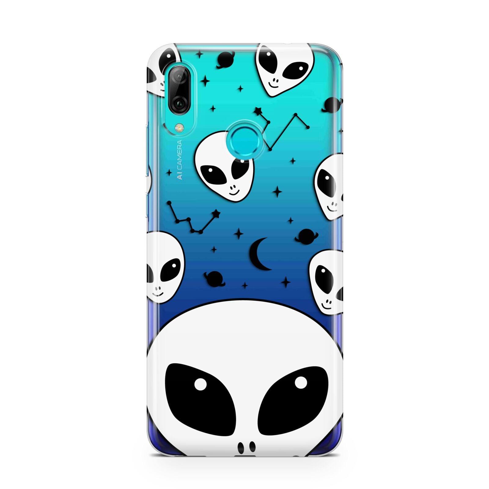 Grey Aliens Constellation Huawei P Smart 2019 Case