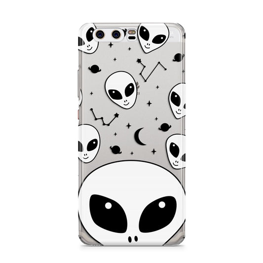 Grey Aliens Constellation Huawei P10 Phone Case