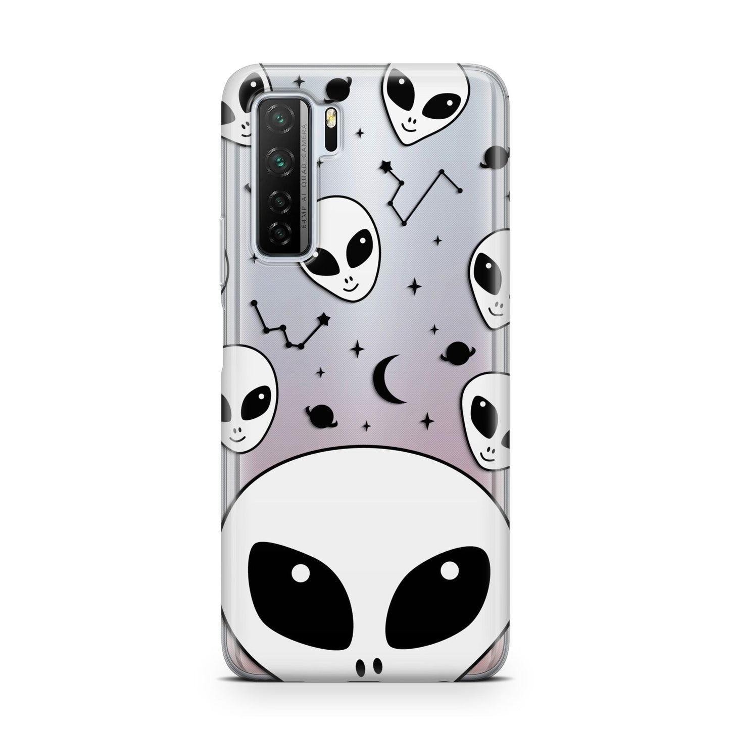 Grey Aliens Constellation Huawei P40 Lite 5G Phone Case