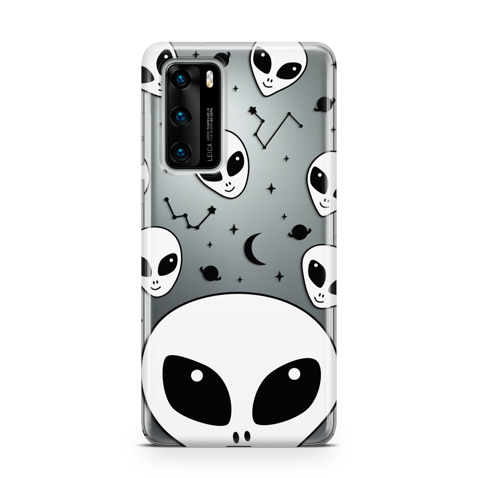 Grey Aliens Constellation Huawei P40 Phone Case