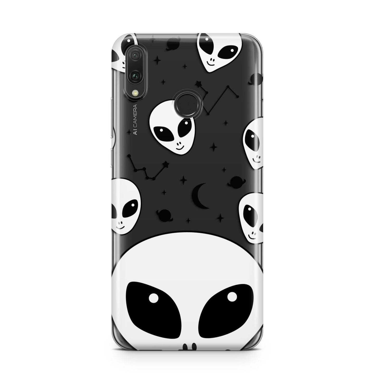 Grey Aliens Constellation Huawei Y9 2019