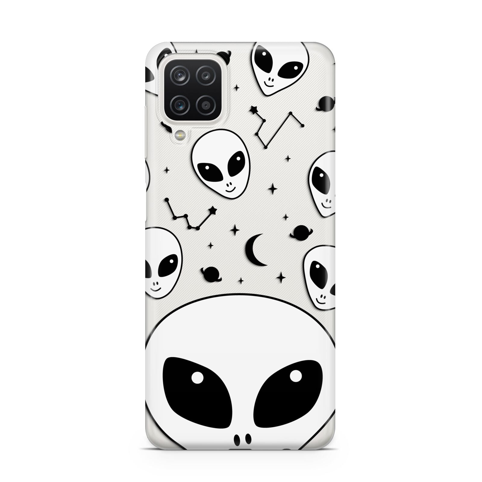 Grey Aliens Constellation Samsung A12 Case