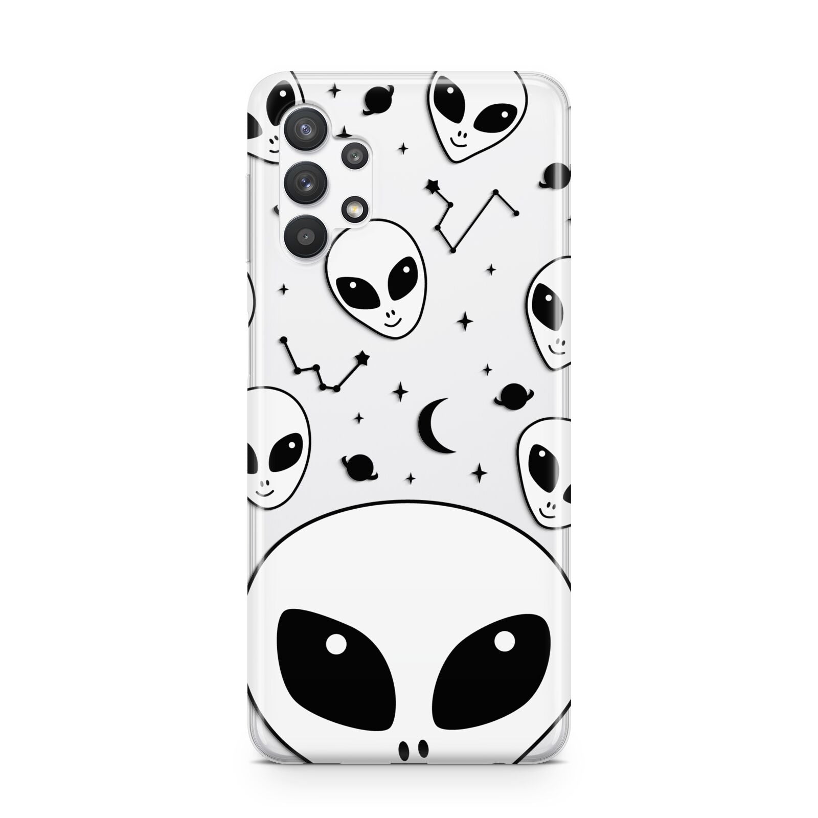 Grey Aliens Constellation Samsung A32 5G Case