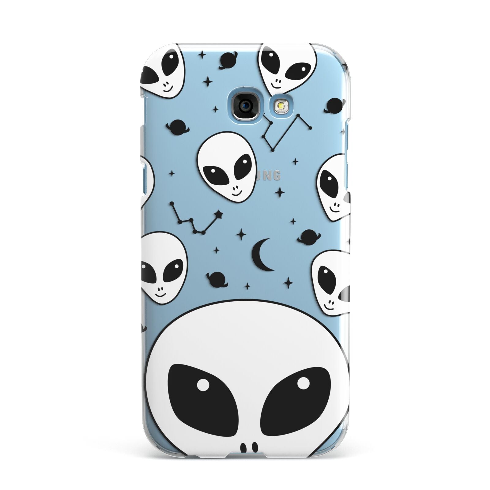 Grey Aliens Constellation Samsung Galaxy A7 2017 Case