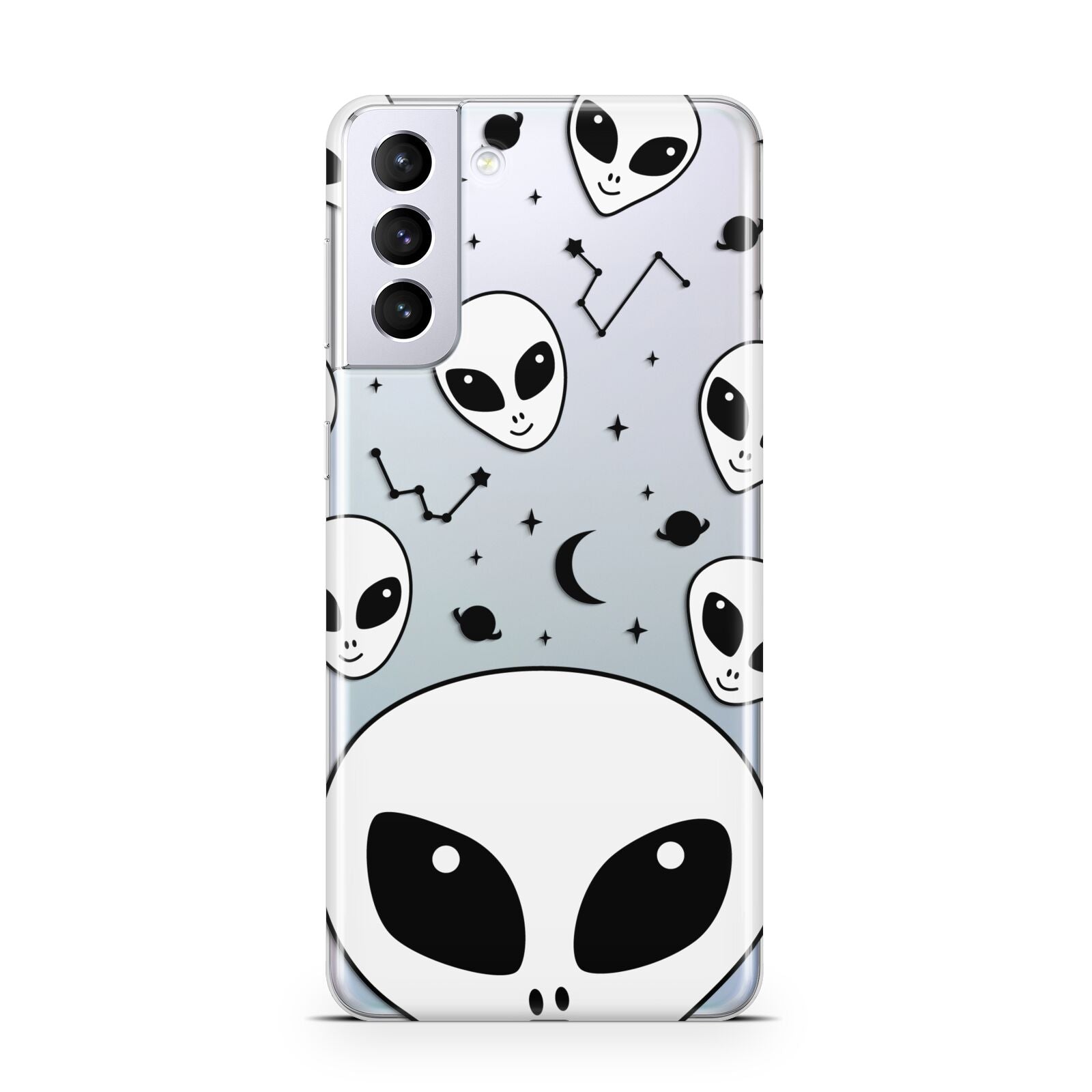 Grey Aliens Constellation Samsung S21 Plus Case