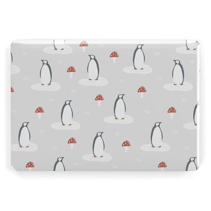 Grey Penguin Forest Apple MacBook Case