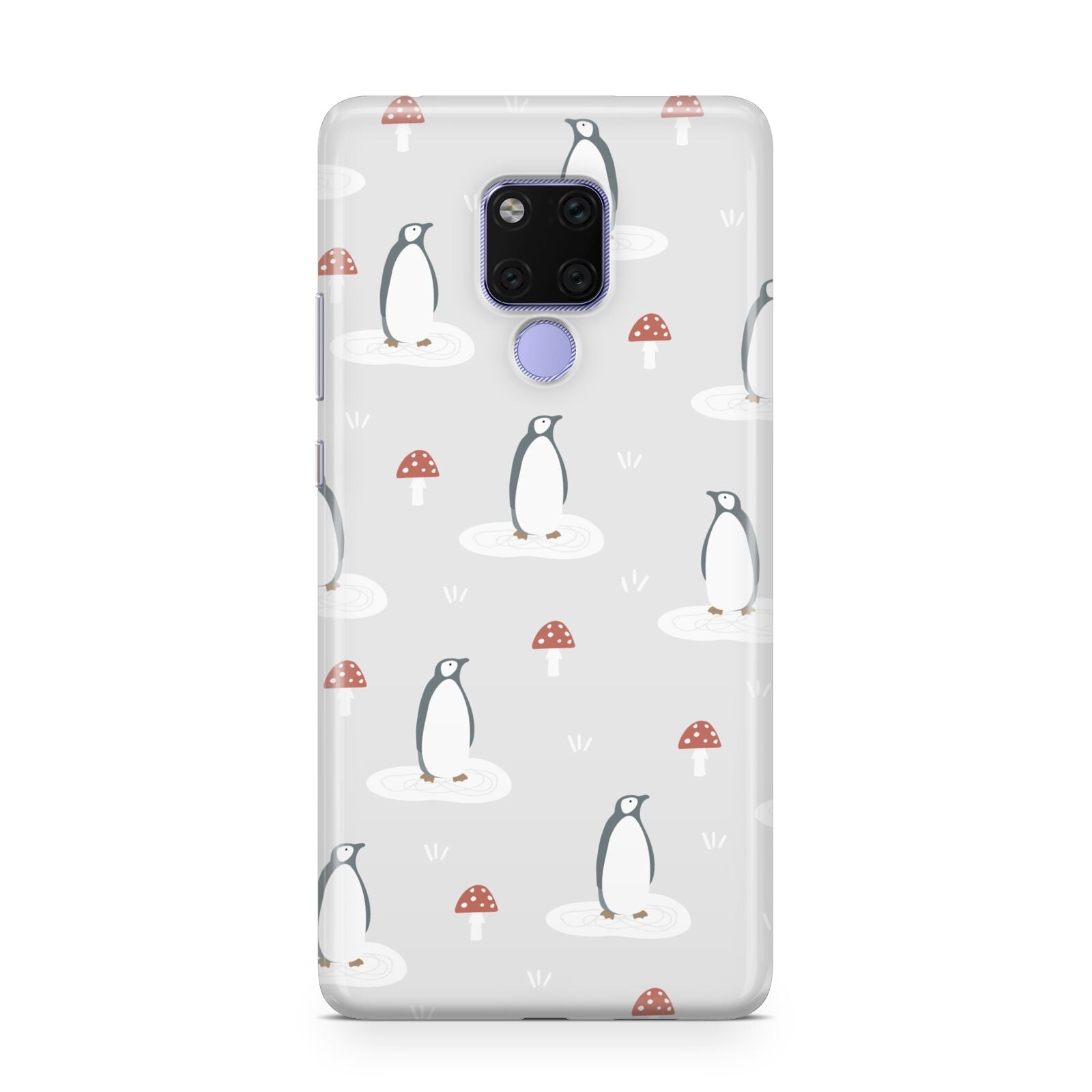 Grey Penguin Forest Huawei Mate 20X Phone Case