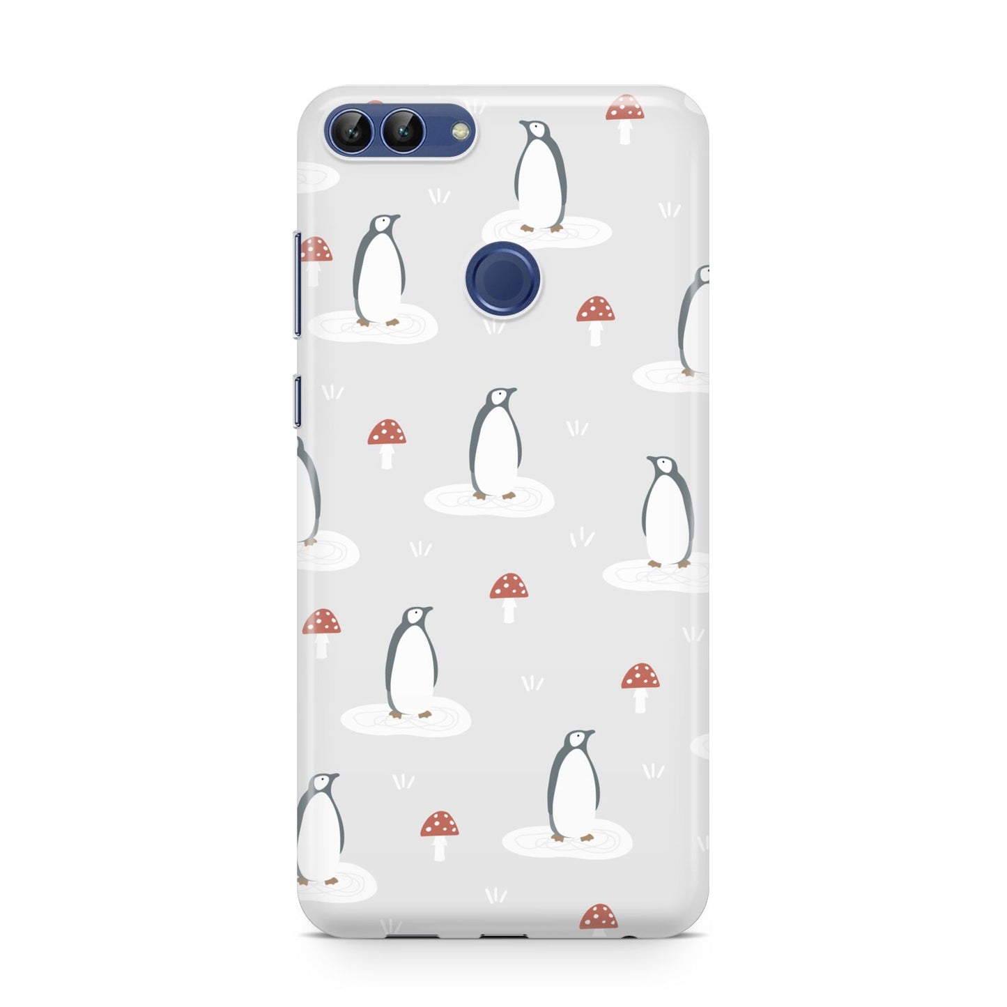 Grey Penguin Forest Huawei P Smart Case