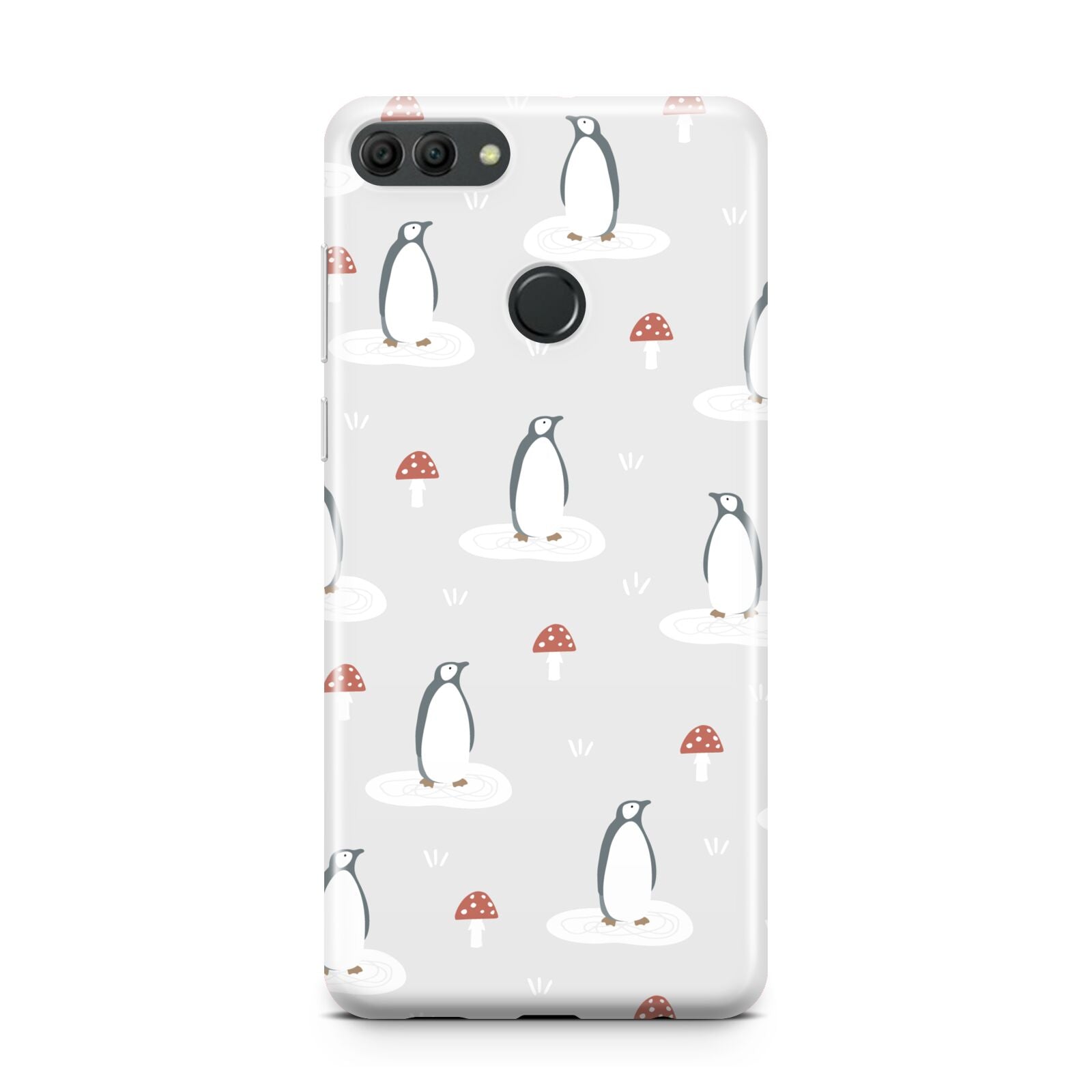 Grey Penguin Forest Huawei Y9 2018