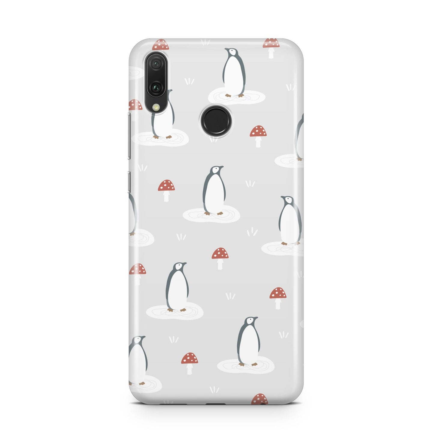 Grey Penguin Forest Huawei Y9 2019