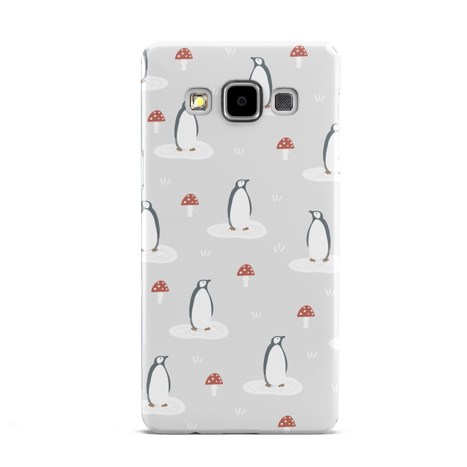 Grey Penguin Forest Samsung Galaxy A5 Case