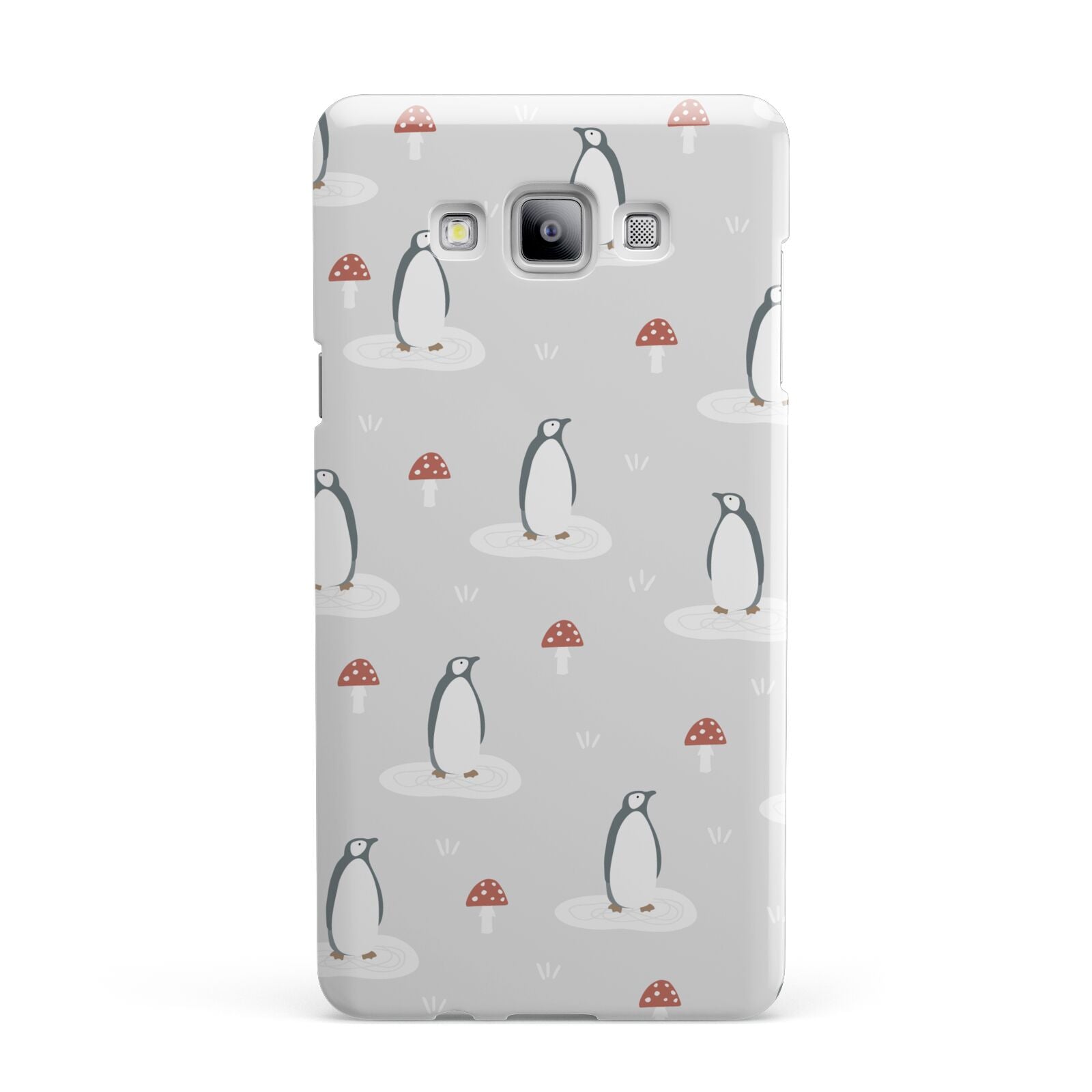 Grey Penguin Forest Samsung Galaxy A7 2015 Case