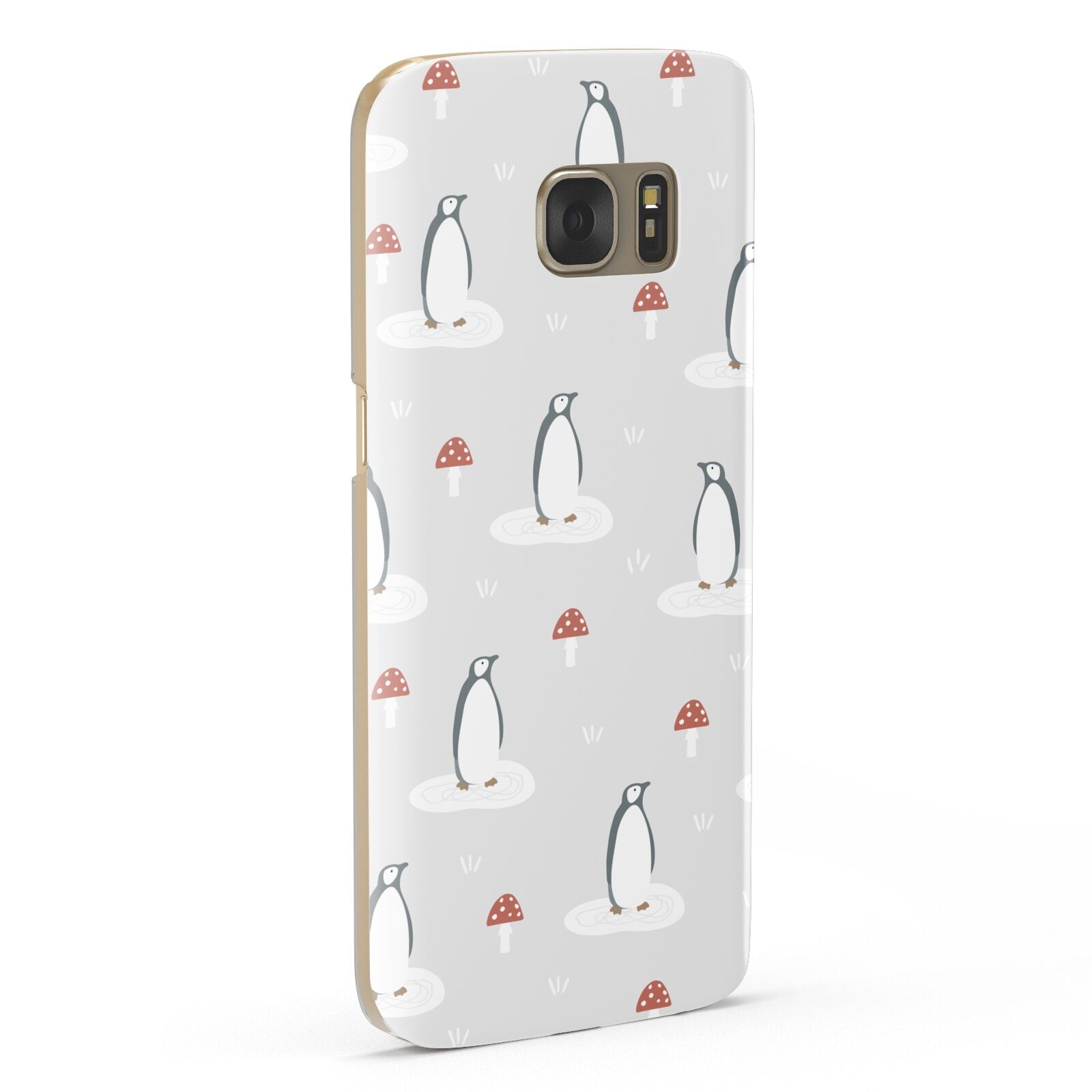 Grey Penguin Forest Samsung Galaxy Case Fourty Five Degrees