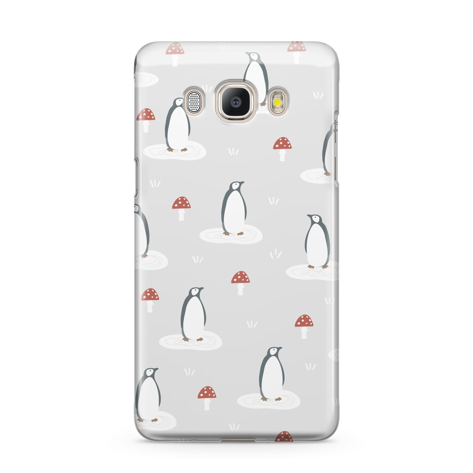 Grey Penguin Forest Samsung Galaxy J5 2016 Case