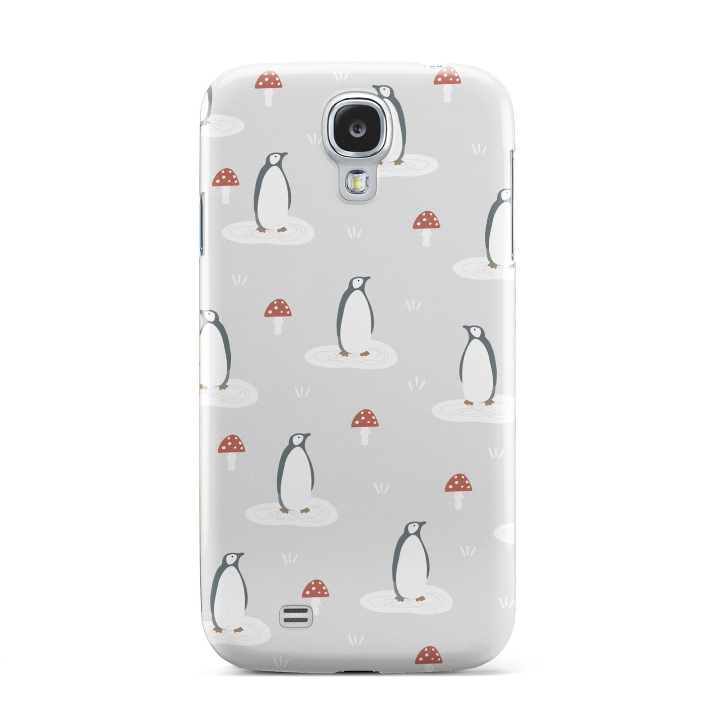 Grey Penguin Forest Samsung Galaxy S4 Case