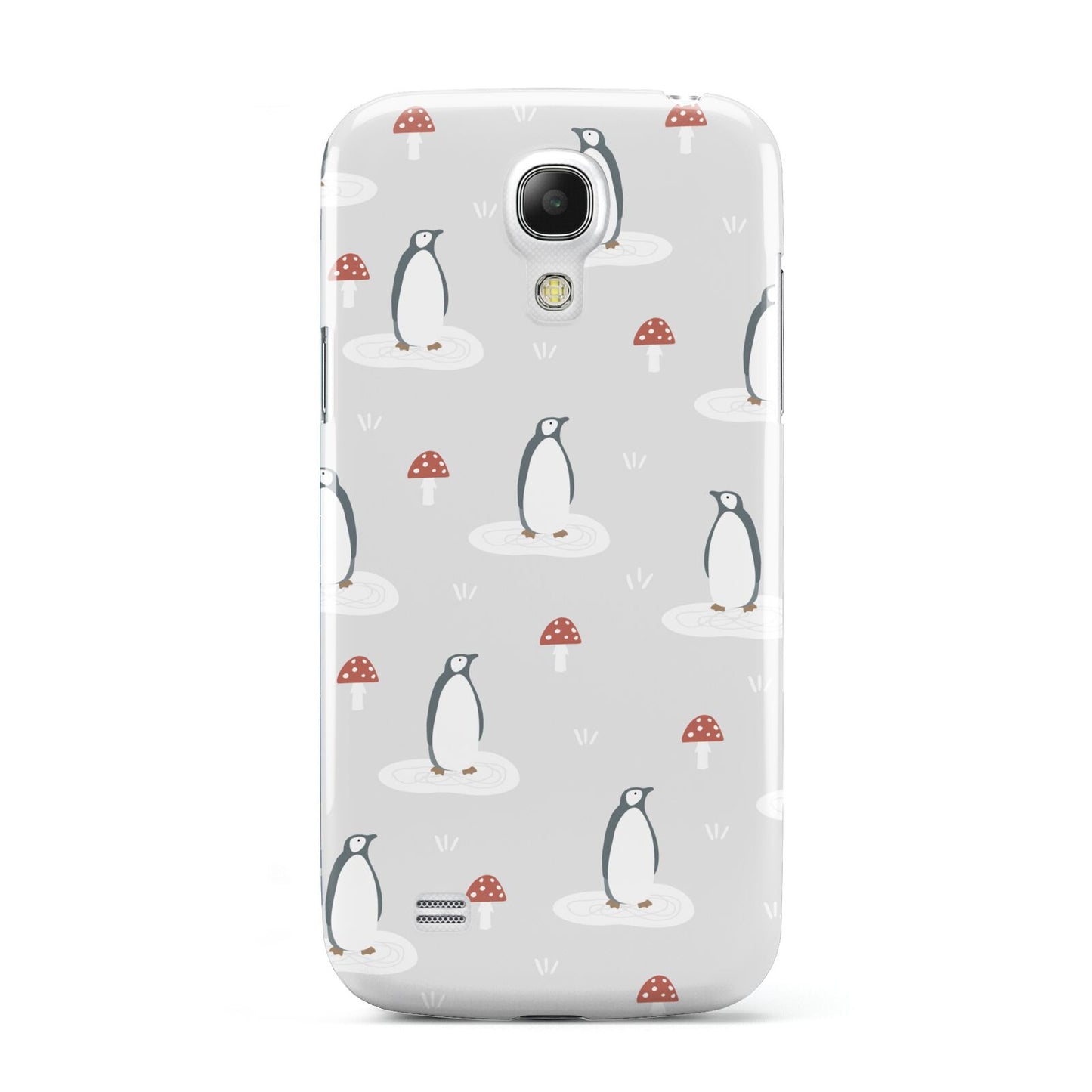 Grey Penguin Forest Samsung Galaxy S4 Mini Case