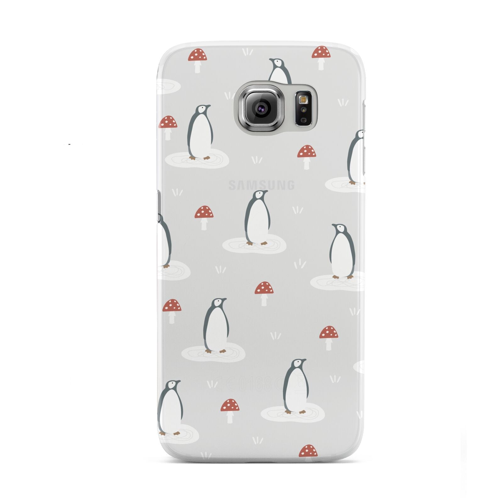 Grey Penguin Forest Samsung Galaxy S6 Case