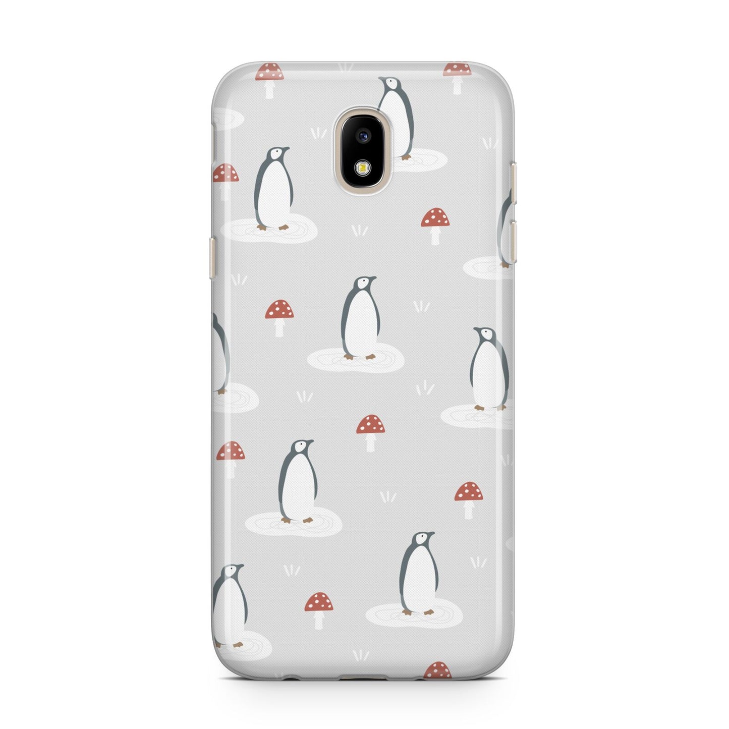 Grey Penguin Forest Samsung J5 2017 Case