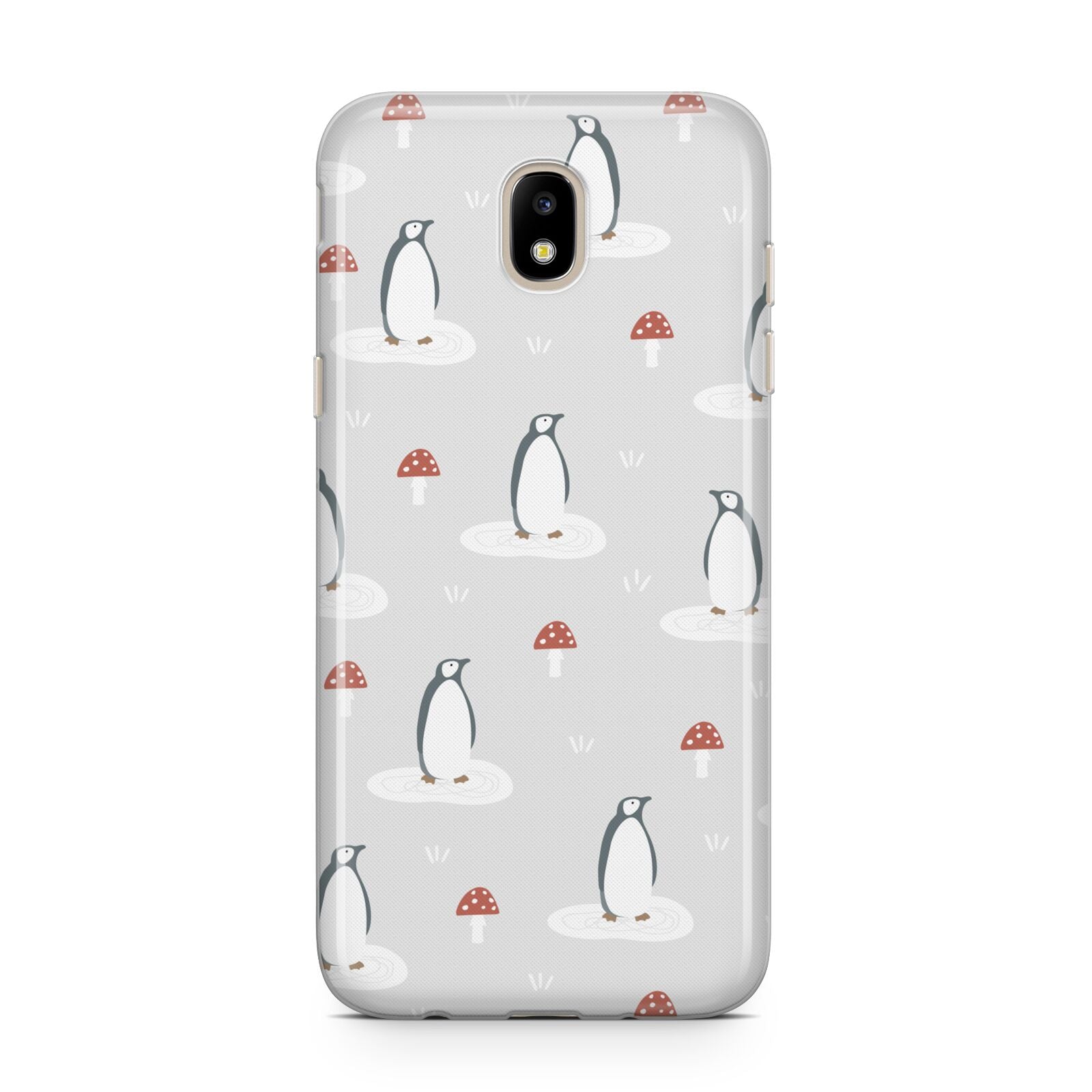 Grey Penguin Forest Samsung J5 2017 Case