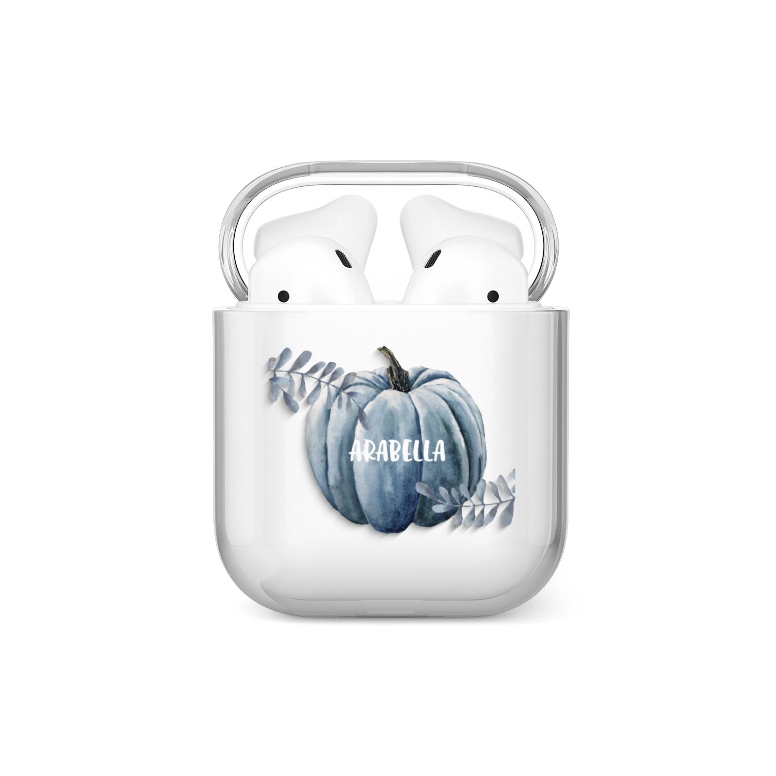 Grey Pumpkin AirPods Case