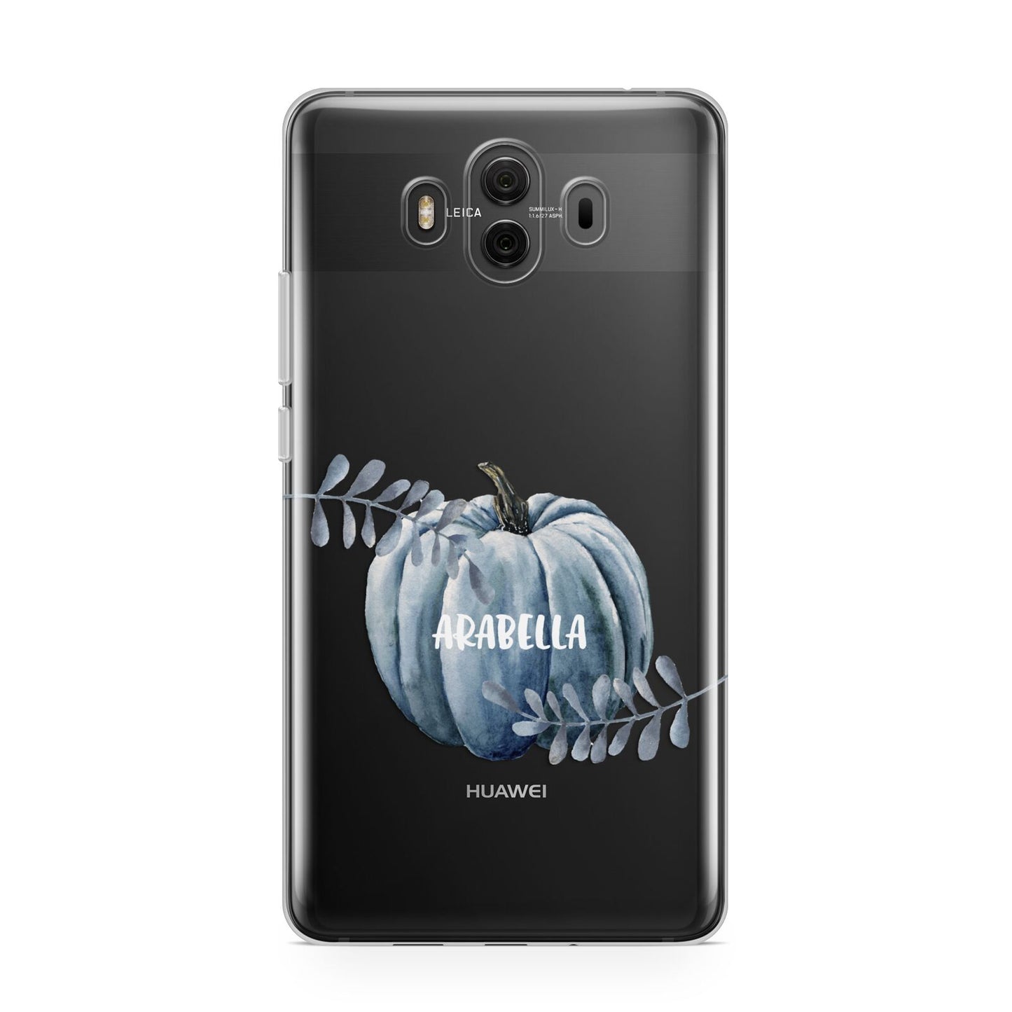 Grey Pumpkin Huawei Mate 10 Protective Phone Case