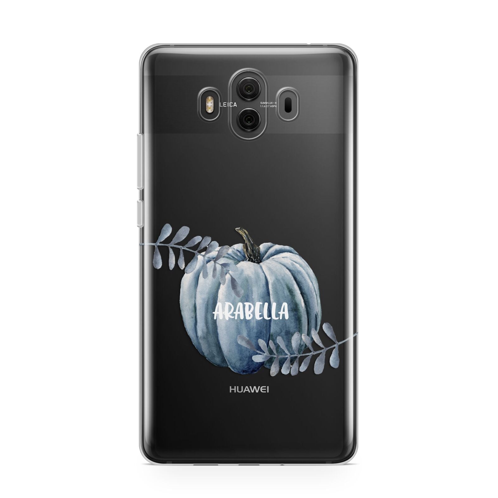 Grey Pumpkin Huawei Mate 10 Protective Phone Case