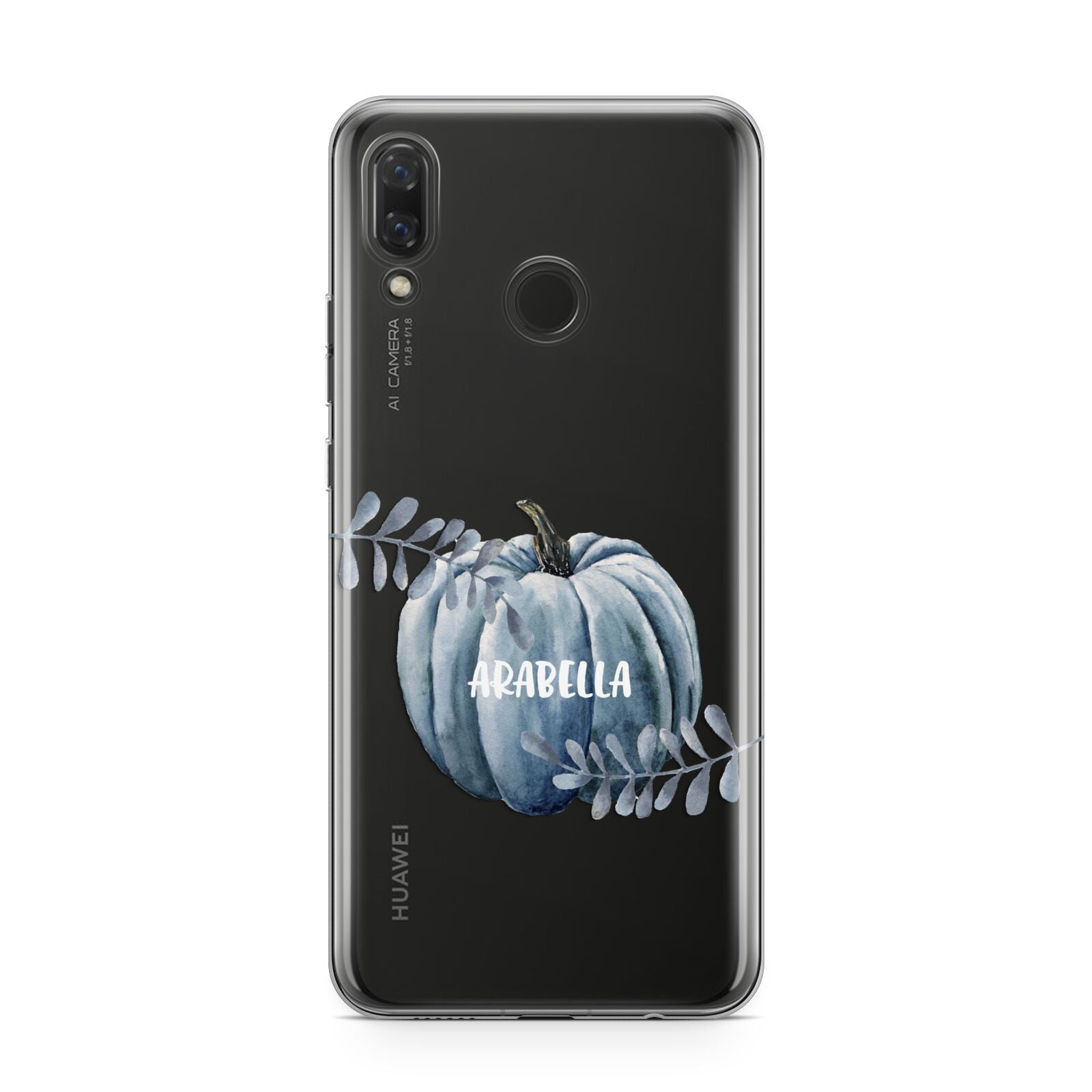 Grey Pumpkin Huawei Nova 3 Phone Case