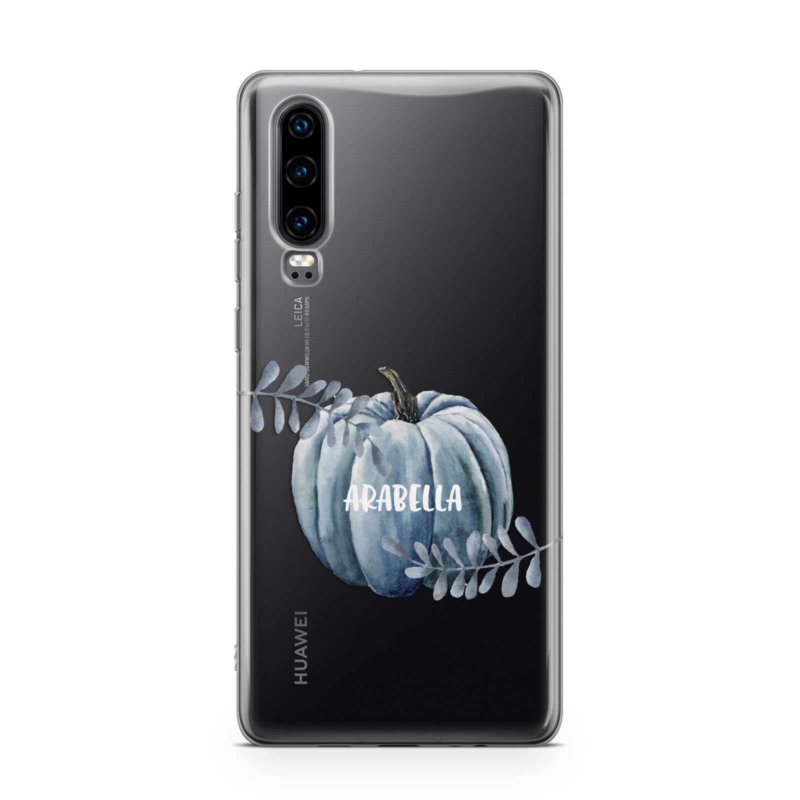 Grey Pumpkin Huawei P30 Phone Case