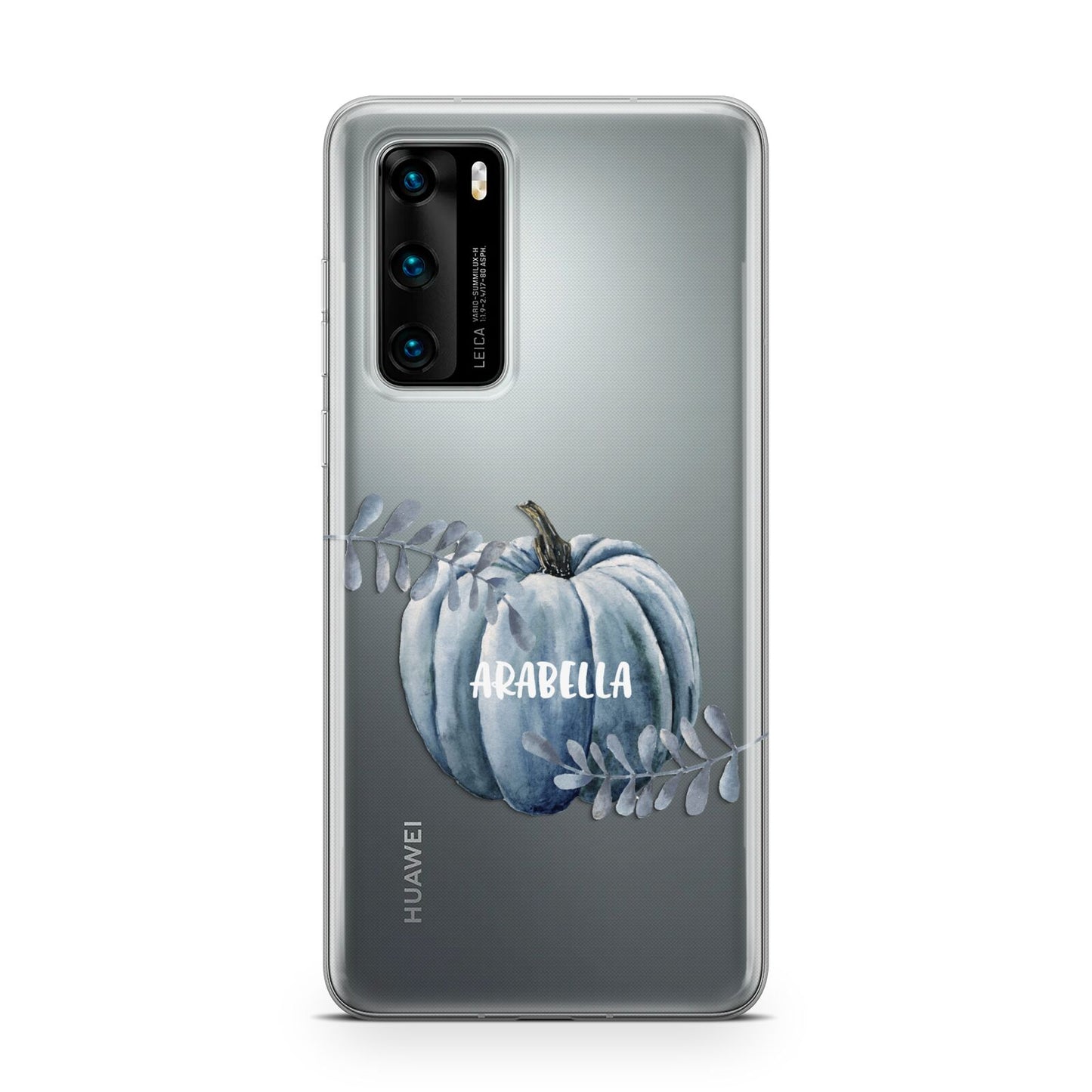 Grey Pumpkin Huawei P40 Phone Case