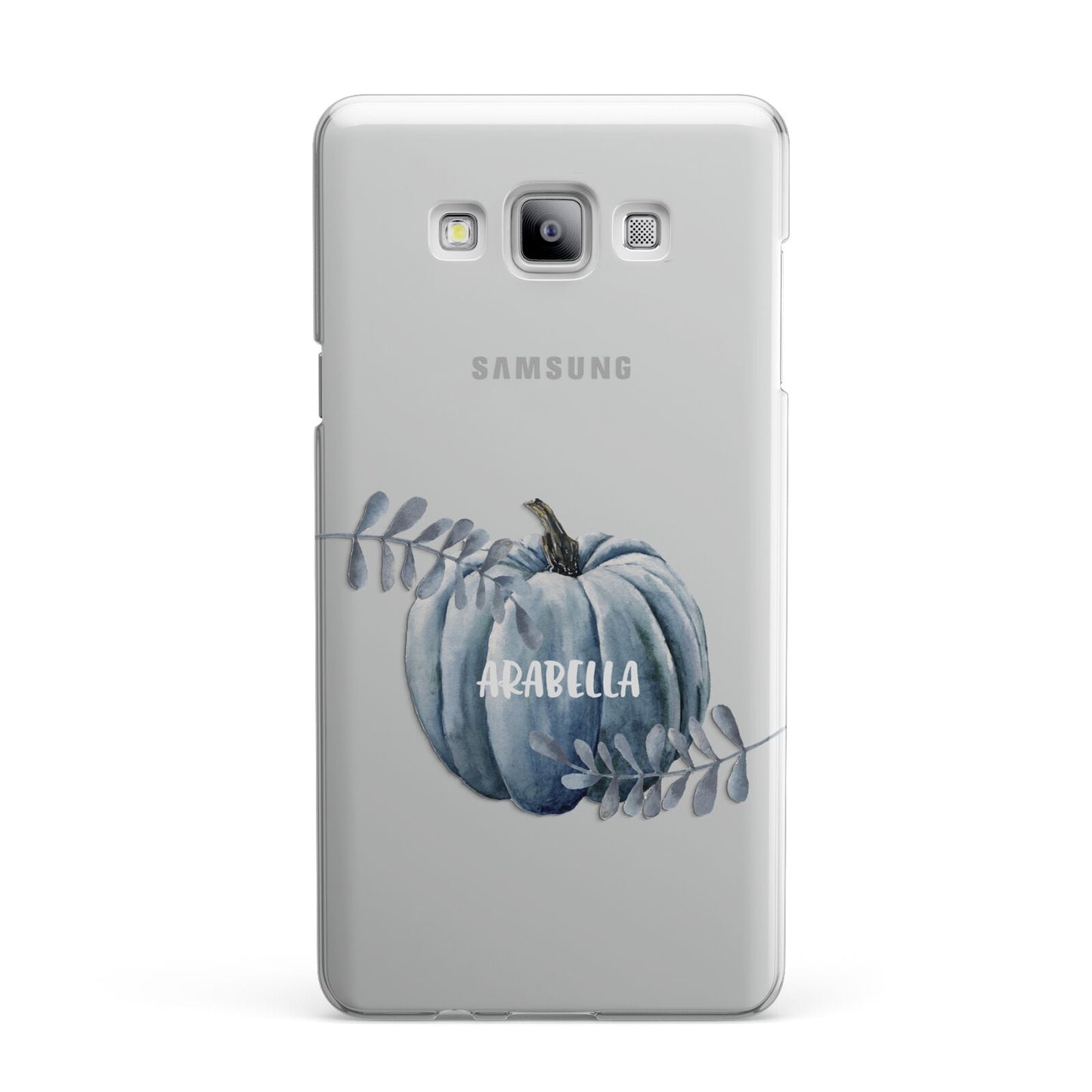 Grey Pumpkin Samsung Galaxy A7 2015 Case