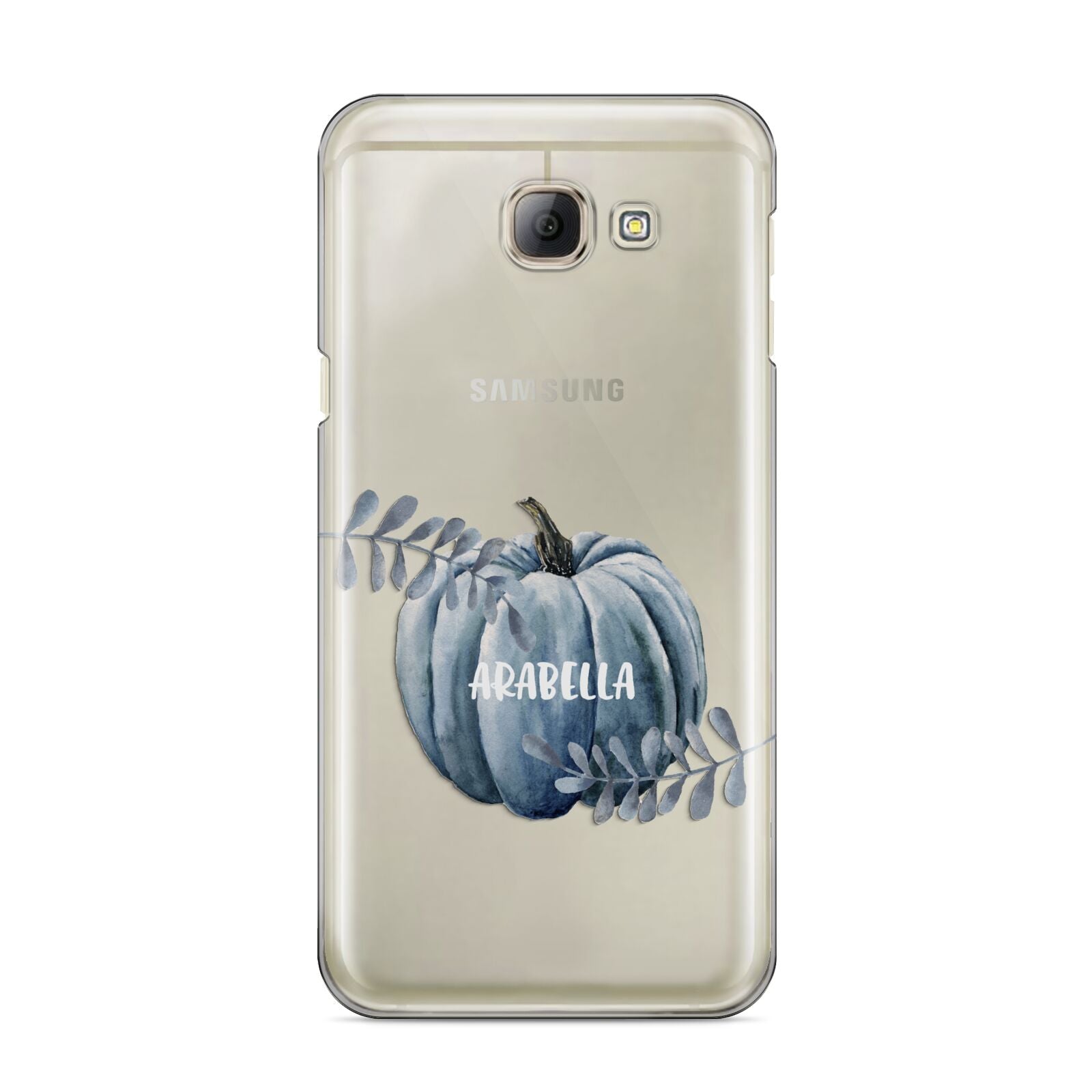 Grey Pumpkin Samsung Galaxy A8 2016 Case