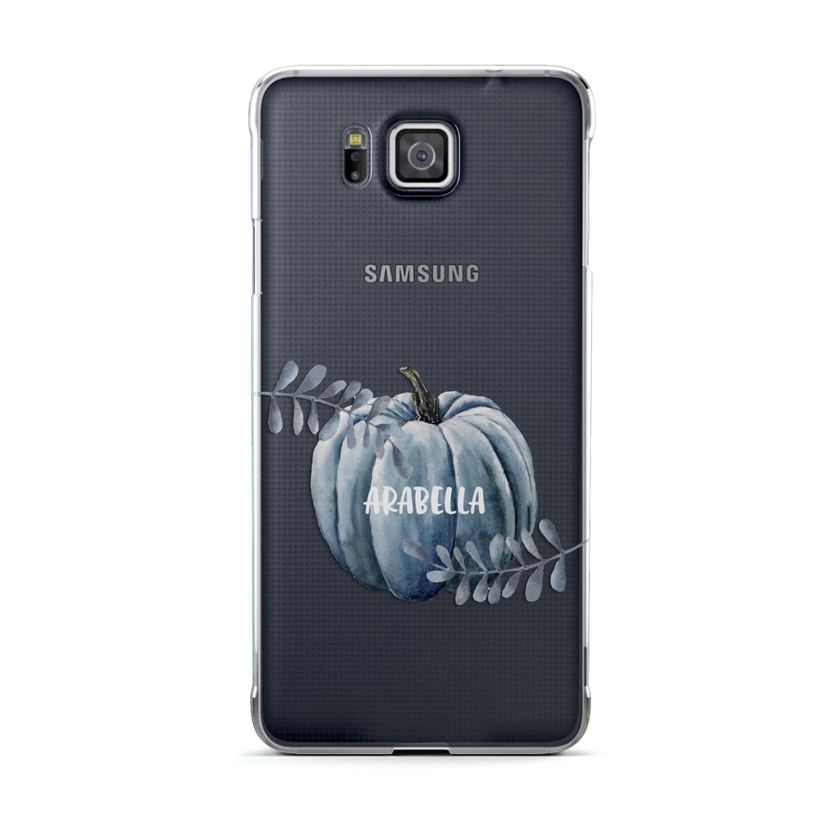 Grey Pumpkin Samsung Galaxy Alpha Case