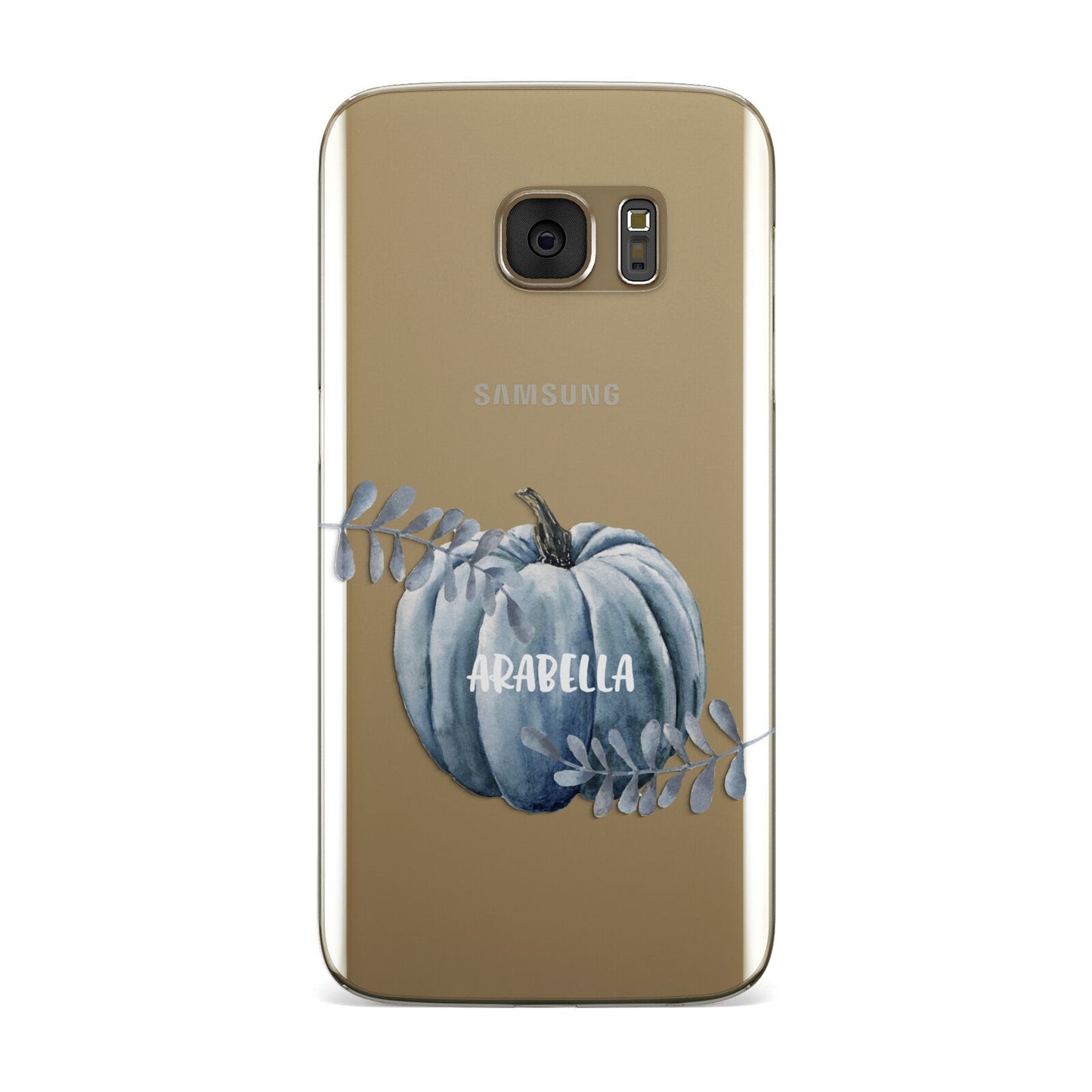 Grey Pumpkin Samsung Galaxy Case