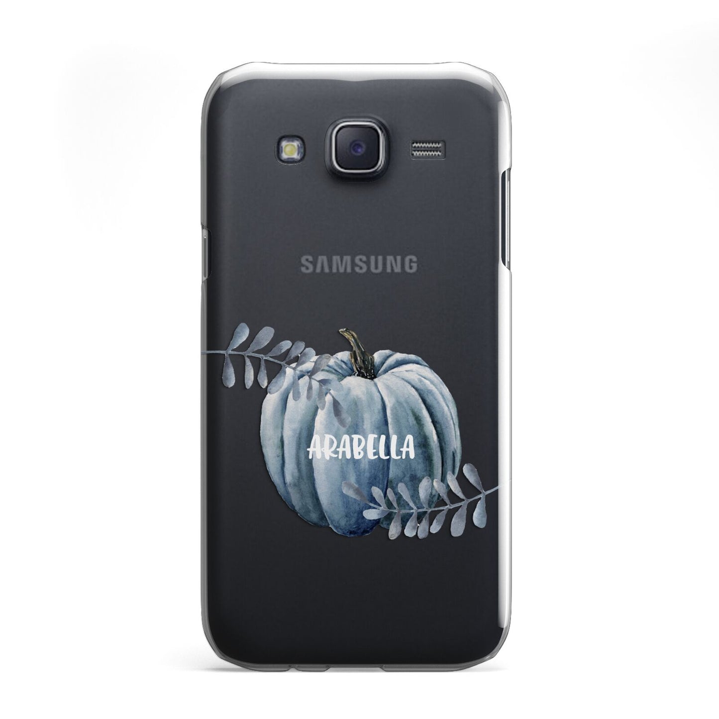 Grey Pumpkin Samsung Galaxy J5 Case