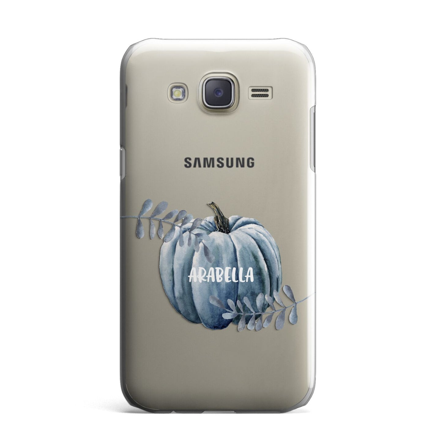 Grey Pumpkin Samsung Galaxy J7 Case