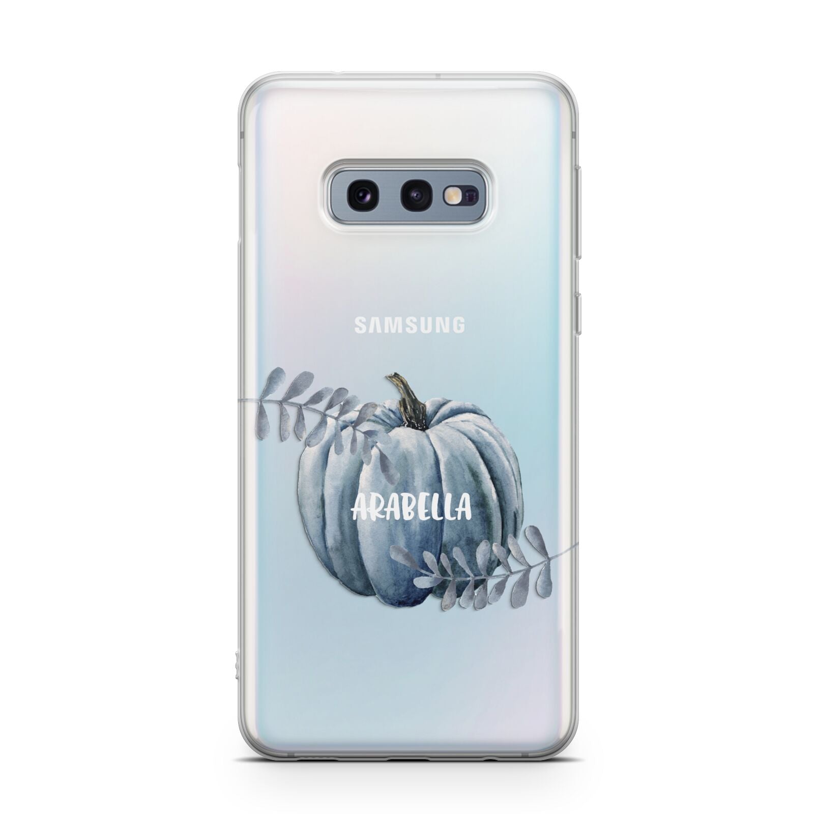 Grey Pumpkin Samsung Galaxy S10E Case