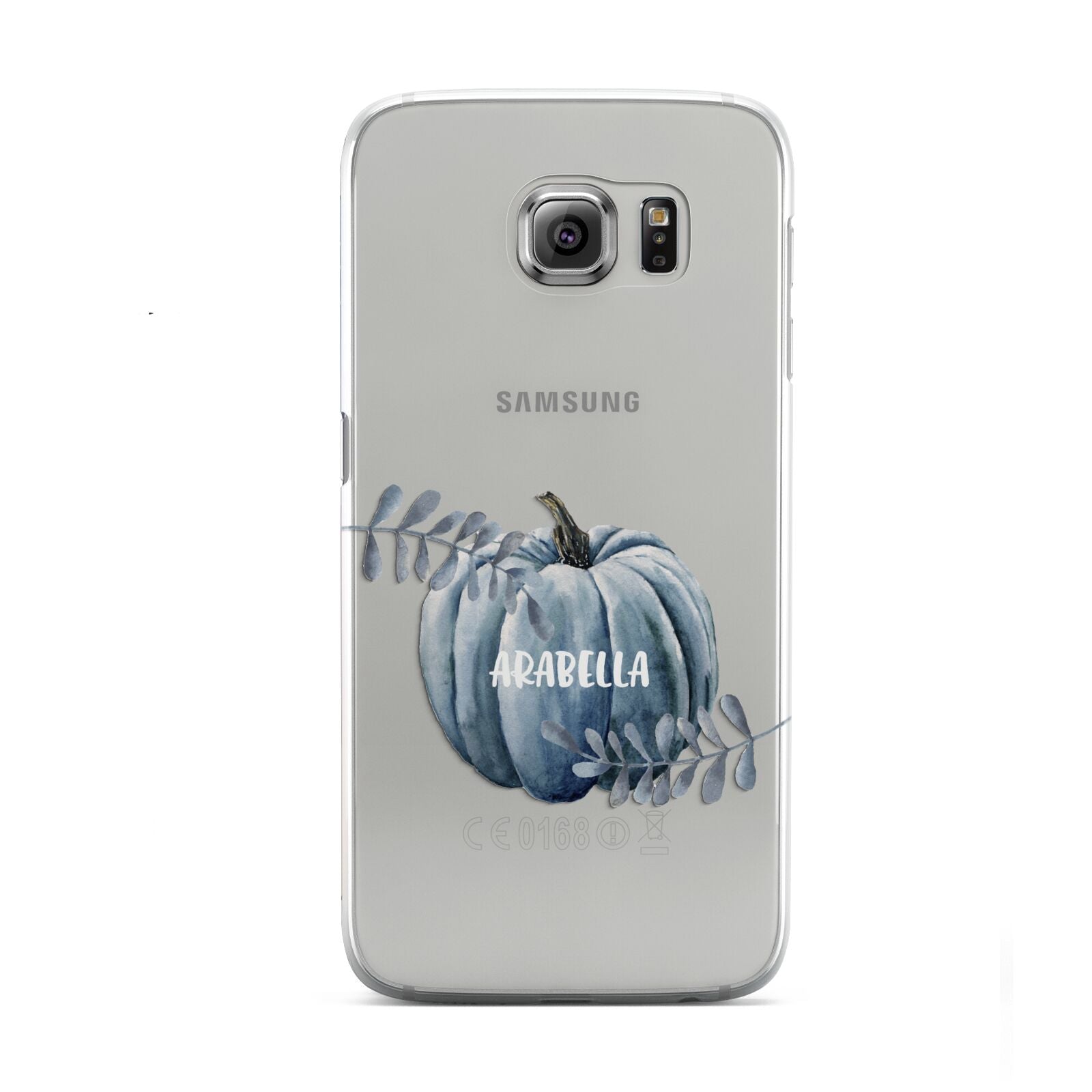 Grey Pumpkin Samsung Galaxy S6 Case