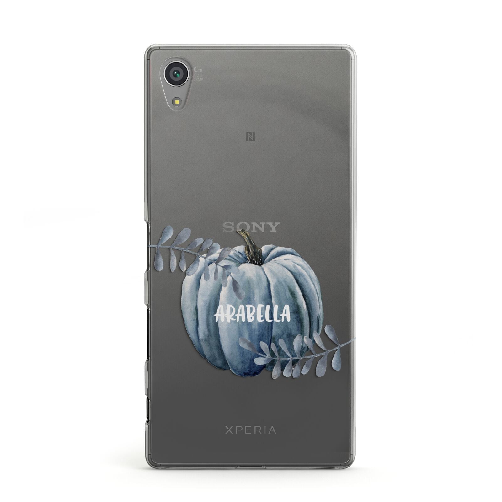 Grey Pumpkin Sony Xperia Case