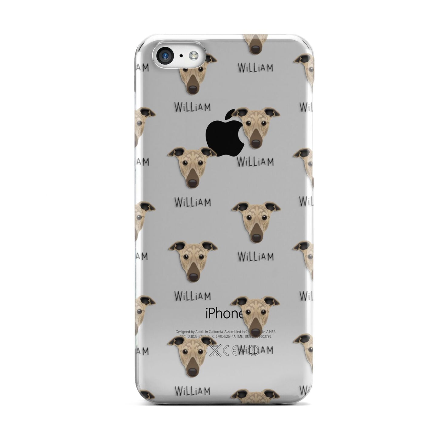 Greyhound Icon with Name Apple iPhone 5c Case