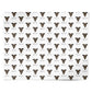 Greyhound Icon with Name Personalised Wrapping Paper Alternative
