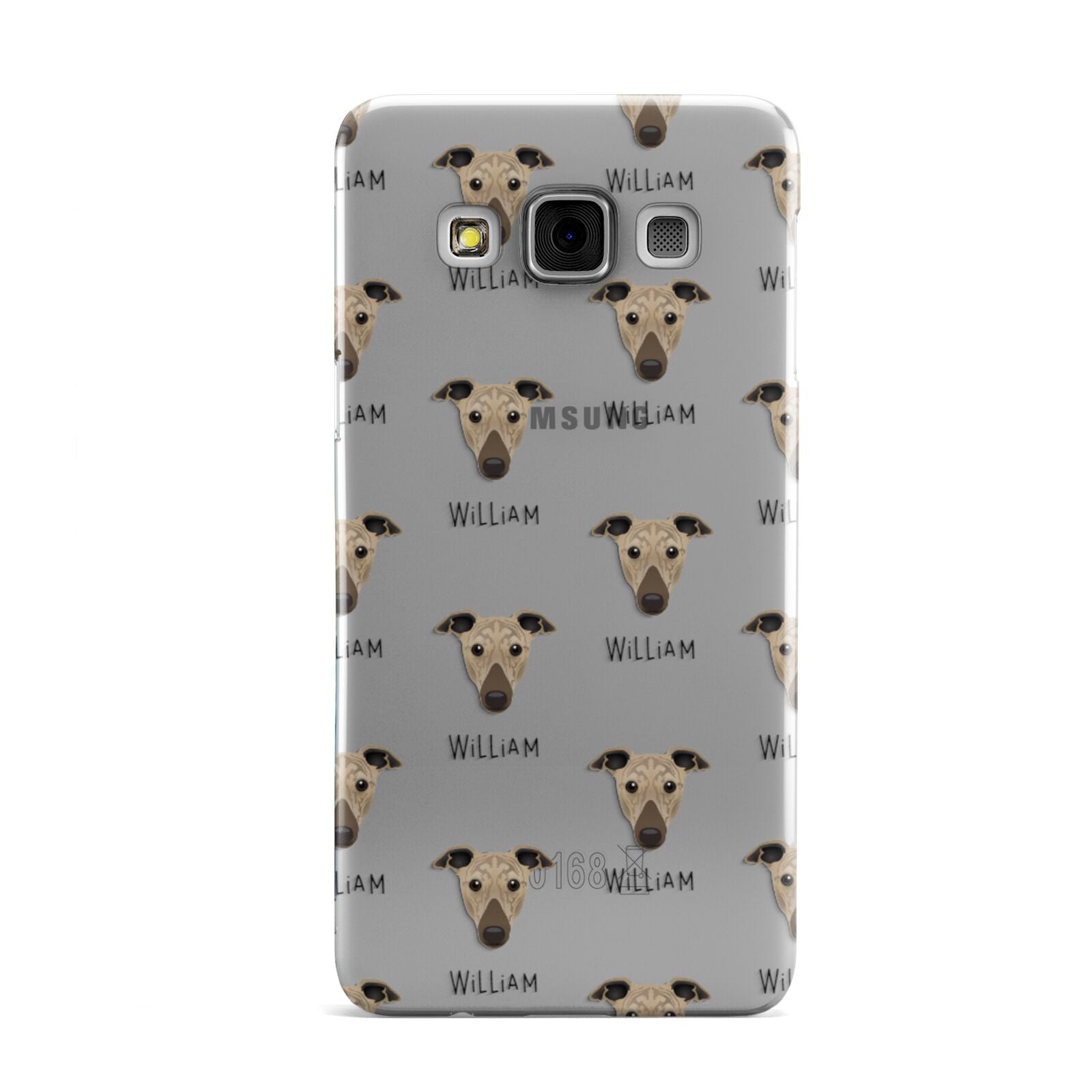 Greyhound Icon with Name Samsung Galaxy A3 Case