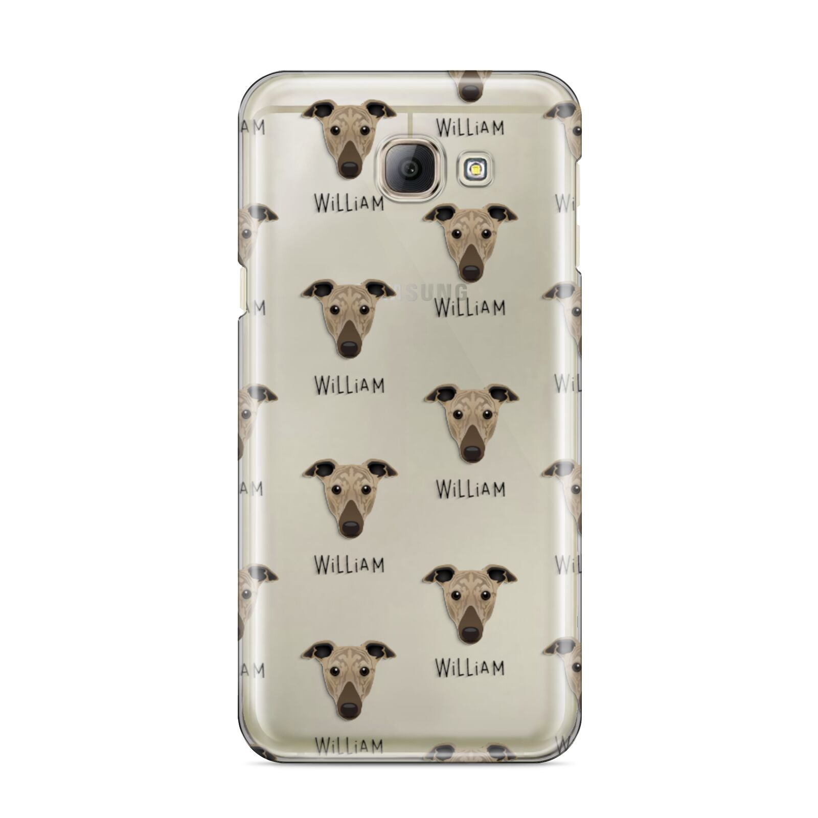 Greyhound Icon with Name Samsung Galaxy A8 2016 Case