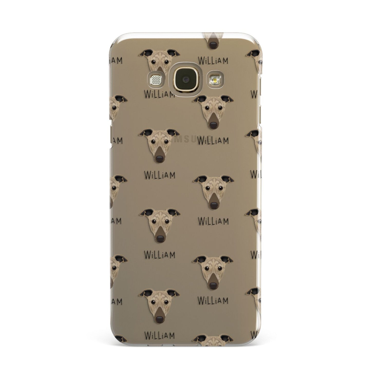 Greyhound Icon with Name Samsung Galaxy A8 Case